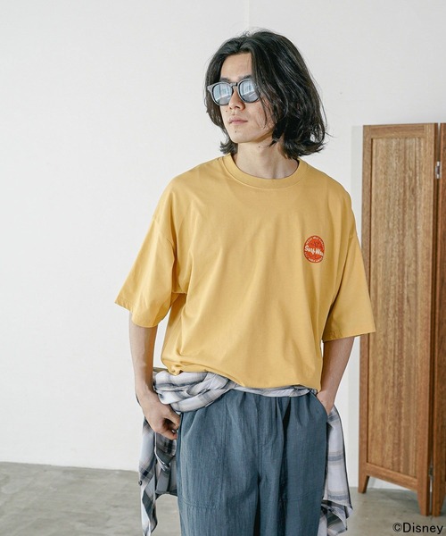 Disney tシャツ Disney/スティッチデザインTシャツ メンズ