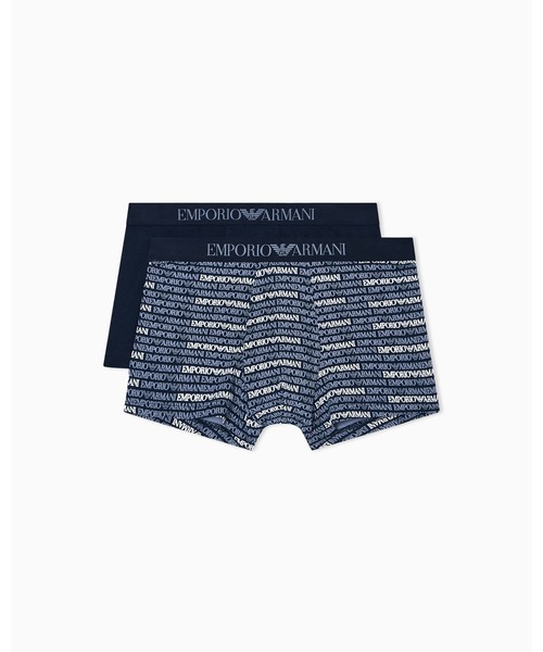 EMPORIO ARMANI エンポリオ アルマーニ ボクサーパンツ 2P 2枚組 EMPORIO ARMANI エンポリオ アルマーニ ボクサーパンツ 2枚組 2P