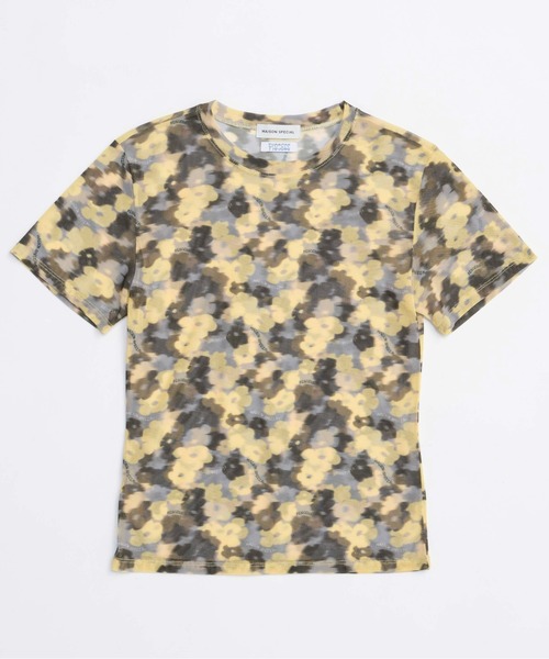 MAISON SPECIAL/PISCESS ブラウン Tシャツ MAISON SPECIAL（メゾンスペシャル） tシャツ 「PISCESS×MAISON