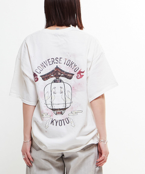 NEWS　生きろ　アニバーサリー　Tシャツ、EPCOTIAencoreバッグ CONVERSE TOKYO tシャツ 「限定展開」KYOTO CHOCHIN BACK PRINT
