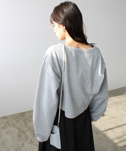 「GeeRA」 長袖カットソー MEDIUM ブラック レディース