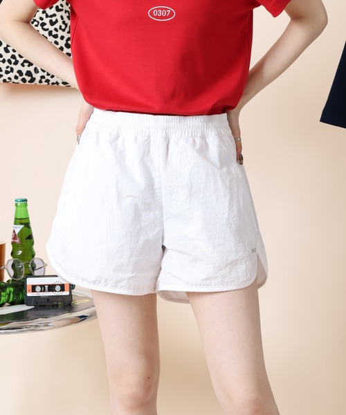 NERDY パンツ ウーブンドルフィンショーツ レディース : ZOZOTOWN