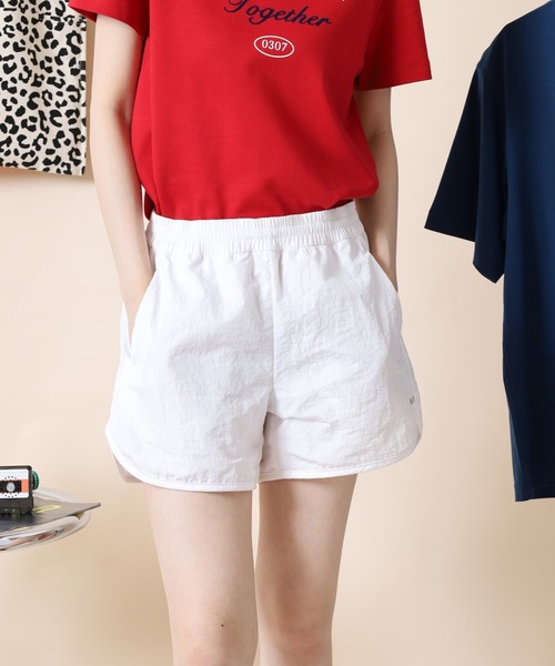 NERDY パンツ ウーブンドルフィンショーツ レディース : ZOZOTOWN