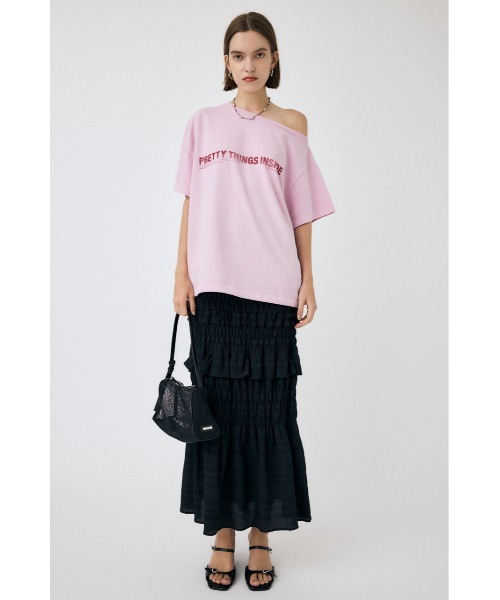 MOUSSY スカート 「セットアップ対応」SHIRRING LONG : ZOZOTOWN