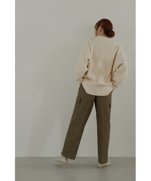 「LA PEAU DE GEM」 カーゴパンツ M カーキ レディース