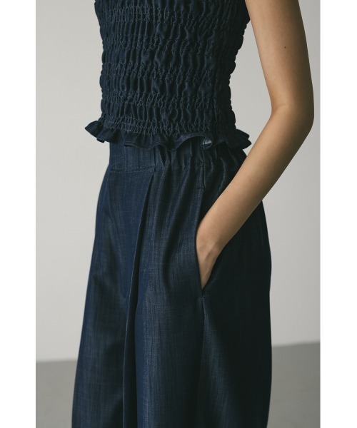 STYLEMIXER（スタイルミキサー） パンツ フロントタックワイドパンツ