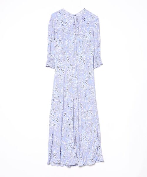 Mila Owen（ミラオーウェン） 7分袖ワンピース 0 ブルー レディース