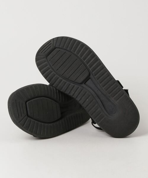 「New Balance」 フラットサンダル 22cm ブラック レディース_画像3