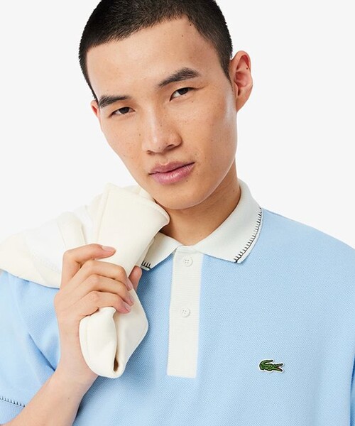LACOSTE（ラコステ） 半袖ポロシャツ 3 ライトブルー メンズ