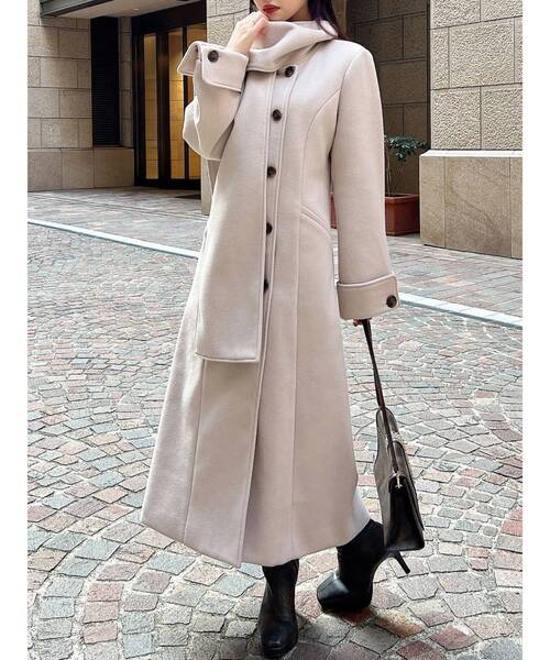 レディースコート RESEXXY（リゼクシー） コート アウター ウィンタースカーフコート