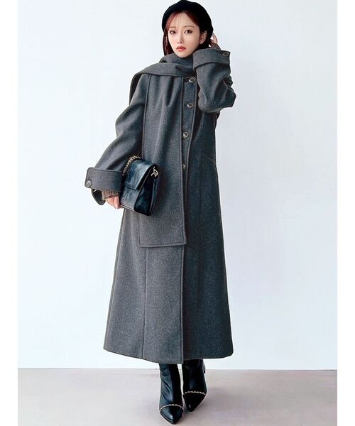 RESEXXY（リゼクシー） コート アウター ウィンタースカーフコート