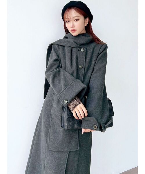 RESEXXY（リゼクシー） コート アウター ウィンタースカーフコート