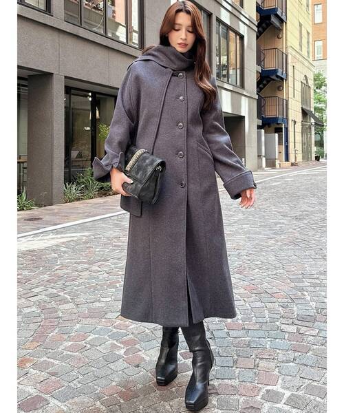 RESEXXY（リゼクシー） コート アウター ウィンタースカーフコート