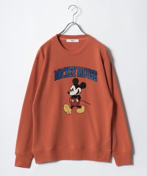 Disney（ディズニー） トレーナー スウェット キャラクター刺繍