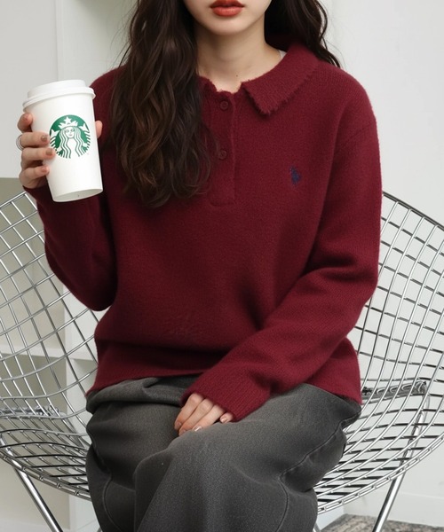 未使用U.S. POLO ASSN. ニットセーター U.S. POLO ASSN.（ユーエスポロアッスン） ニット セーター 「U.S.