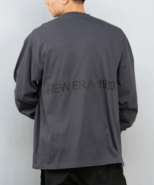 NEW ERA 長袖シャツ グレー XL NEW ERA（ニューエラ） tシャツ 長袖Tシャツ ロンT 14682695/14682696