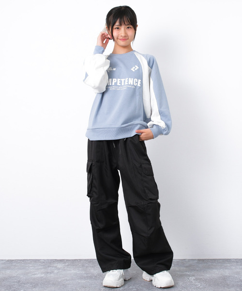RiCO SUCRE（リコシュクレ） ワイドパンツ パンツ ツイルタックカーゴ