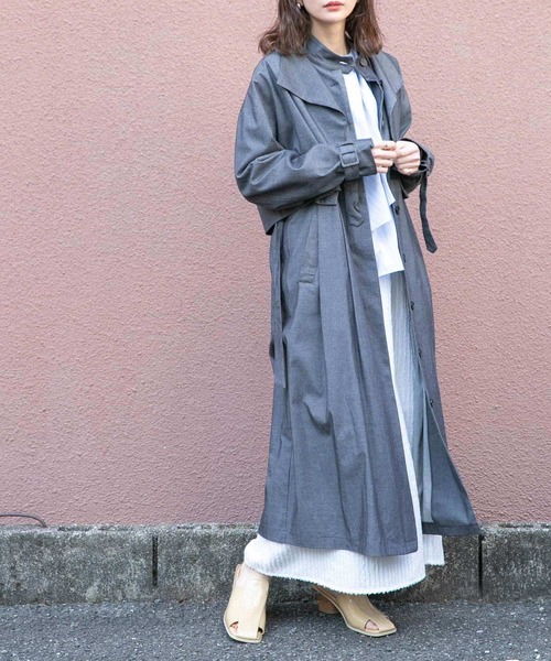 KBF（ケービーエフ） ノースリーブワンピース ONE グレー系その他