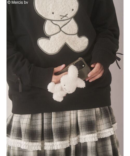 merry jenny（メリージェニー） もこもこナインチェスマホグリップ