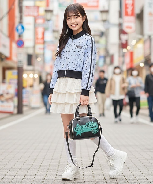 toy shop様 202502 TOYウェア ジャージ 「エンジェルブルー」星総柄トラックジャケット