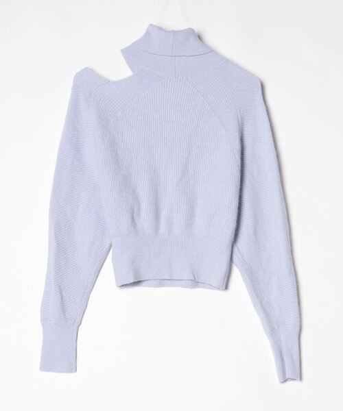 SNIDEL（スナイデル） タートルネックニット FREE パープル レディース