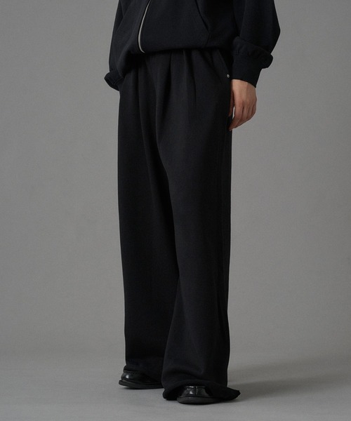 ONCILY（オンシェリー） スウェットパンツ ジャージ TUCK WIDE BAGGY