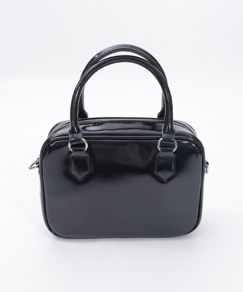 axes femme POETIQUE ボストンバッグ キルティングチェーンバッグ