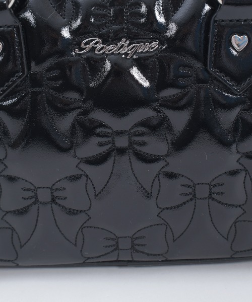 axes femme POETIQUE ボストンバッグ キルティングチェーンバッグ