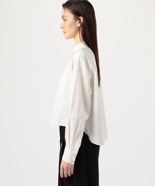 CABAN ホワイト 長袖シャツ CABaN（キャバン） 長袖シャツ S ホワイト レディース : ZOZOTOWN