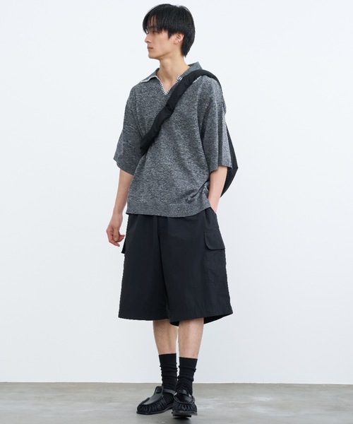 「SINSS」 カーゴパンツ MEDIUM チャコール メンズ_画像7