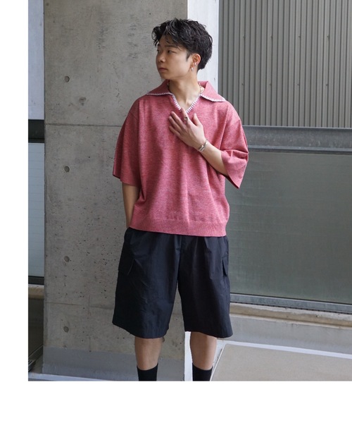 「SINSS」 カーゴパンツ MEDIUM チャコール メンズ_画像9
