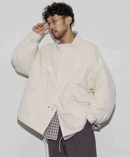 未使用☆ フリークスストア モッズコート　ショート　ベージュ FREAK'S STORE（フリークスストア） モッズコート コート M65 ショート