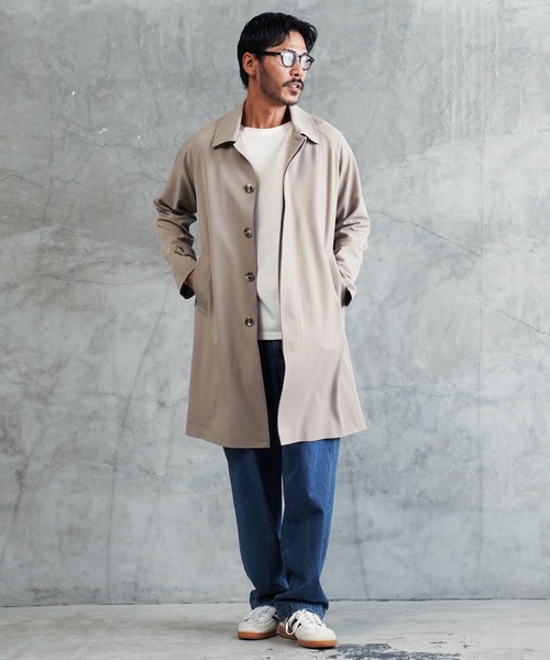 ぐぐ　【新品】　スプリングコート TAKEO KIKUCHI｜【撥水】スタンドカラー スプリングコート | Rakuten