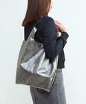 トートバッグ 2WAY METALLIC SH...の詳細画像3