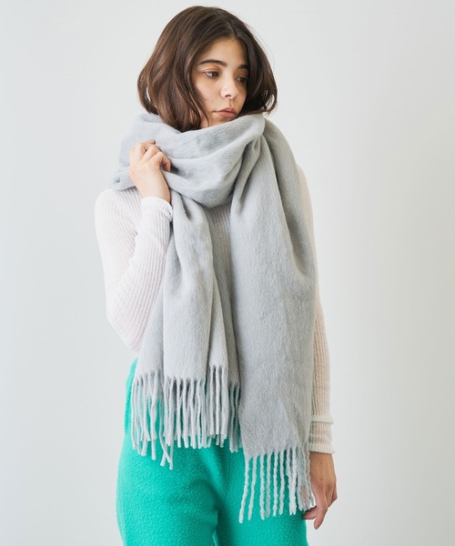 ASAUCE MELER（アソースメレ） ストール FREE ライトグレー レディース