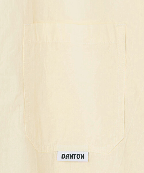 「DANTON」 半袖シャツ 40 ネイビー メンズの画像