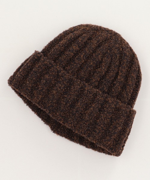 CA4LA（カシラ） ニット帽 ニットキャップ LOOP YARN RIB WATCH メンズ