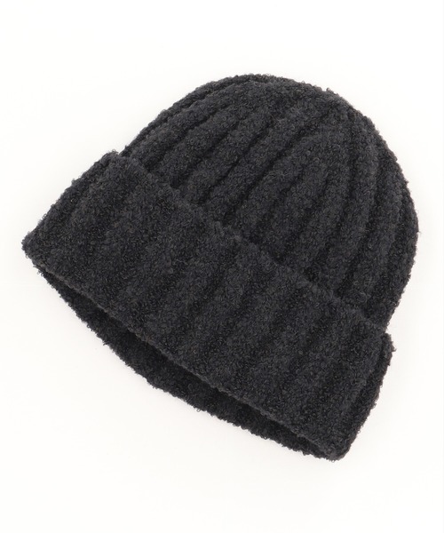 CA4LA（カシラ） ニット帽 ニットキャップ LOOP YARN RIB WATCH メンズ