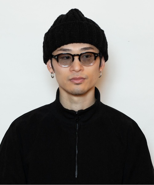 CA4LA（カシラ） ニット帽 ニットキャップ LOOP YARN RIB WATCH メンズ