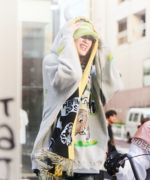 HEY!MrsROSE パーカー HEY! Mrs ROSE(ヘイ！ミセスローズ)HEY!Mr.GALFY