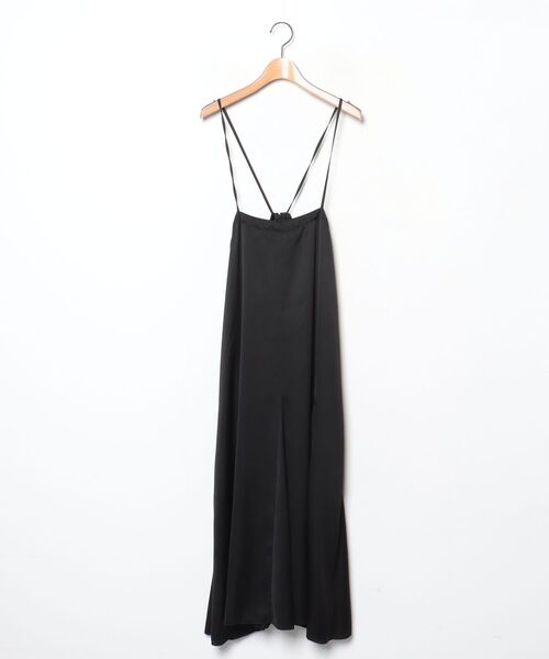 Curensology（カレンソロジー） サロペットスカート FREE ブラック