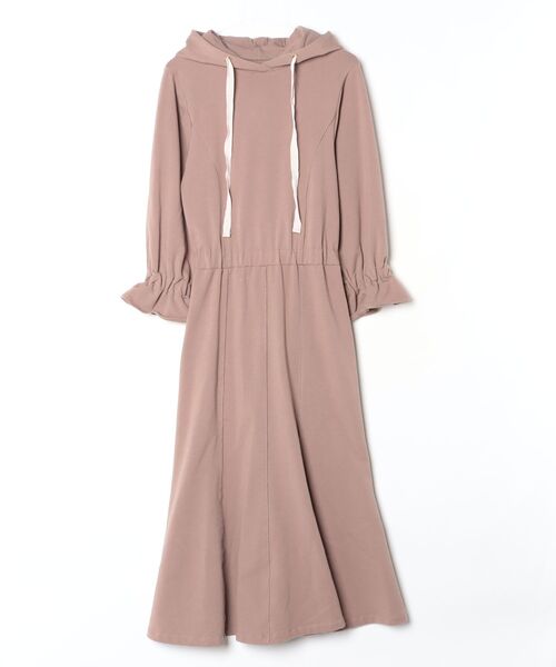 Her lip to 長袖ワンピース M ベージュ レディース : ZOZOTOWN Yahoo