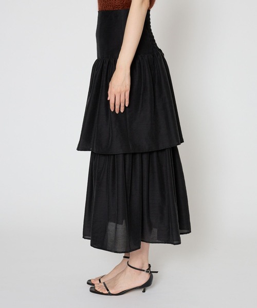 「BABYLONE」 フリルスカート フリー ブラック レディース_画像8