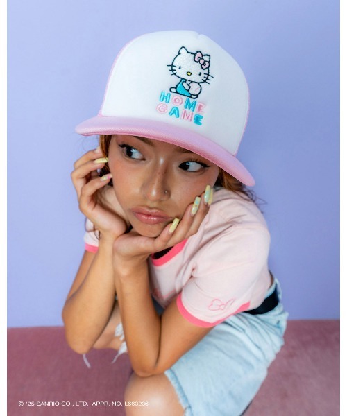 sanrio（サンリオ） メッシュキャップ キャップ 帽子 レディース