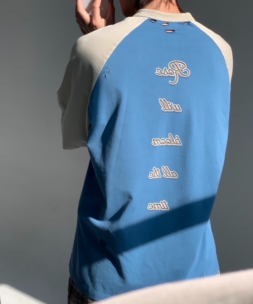 「MASONPRINCE」 半袖Tシャツ S ダークグレー メンズ_画像3