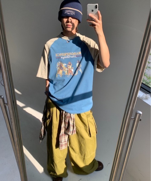 「MASONPRINCE」 半袖Tシャツ S ダークグレー メンズ_画像5