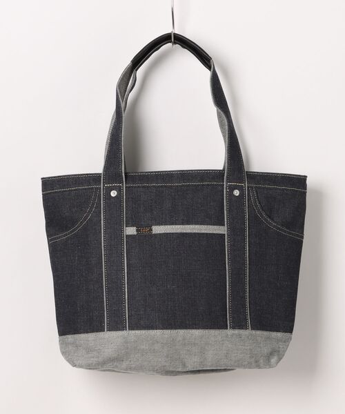 Lee（リー） トートバッグ 日本製 倉敷デニム×姫路レザー トートバッグ