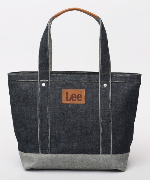 Lee（リー） トートバッグ 日本製 倉敷デニム×姫路レザー トートバッグ