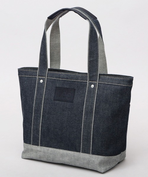 Lee（リー） トートバッグ 日本製 倉敷デニム×姫路レザー トートバッグ