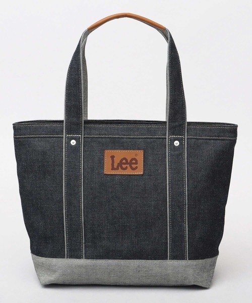 Lee（リー） トートバッグ 日本製 倉敷デニム×姫路レザー トートバッグ